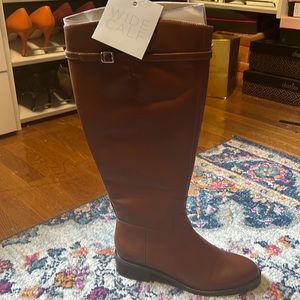NWB! FrancoSarto Riding Boots Wide Calf 7 1/2.